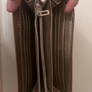 Guess Pink and Brown Wallet